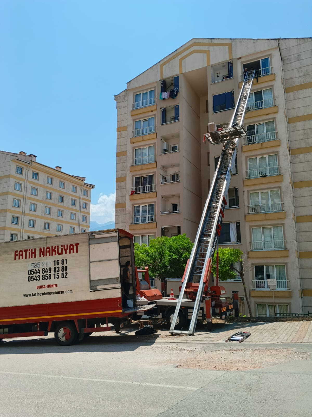 Fatih Nakliyat asansörlü taşıma